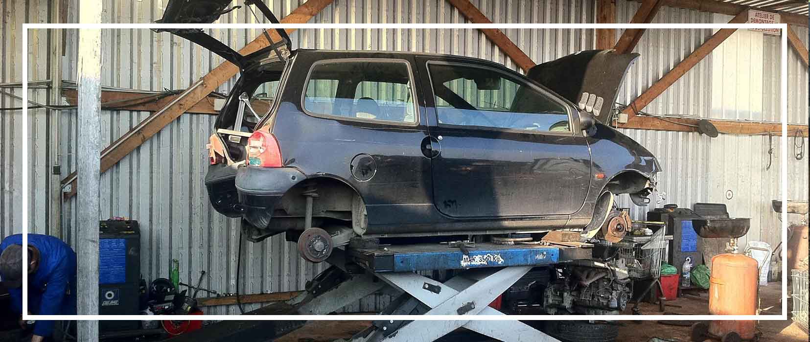 L'enlèvement d'épave et destruction de votre véhicule près de Poissy